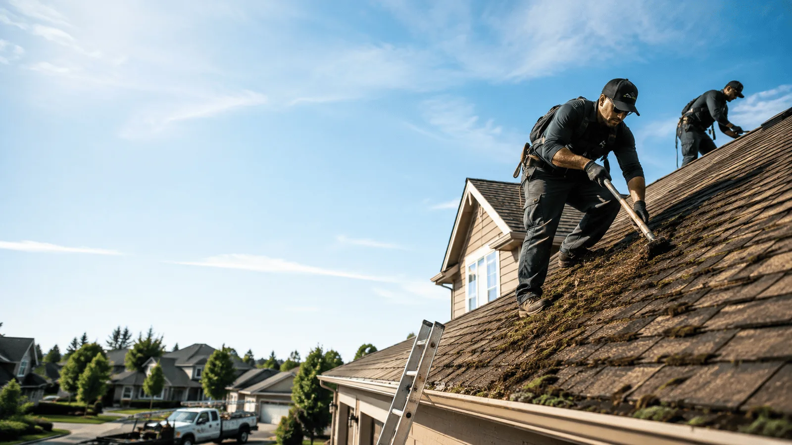 Roof Moss Removal in Bryson, TX near me